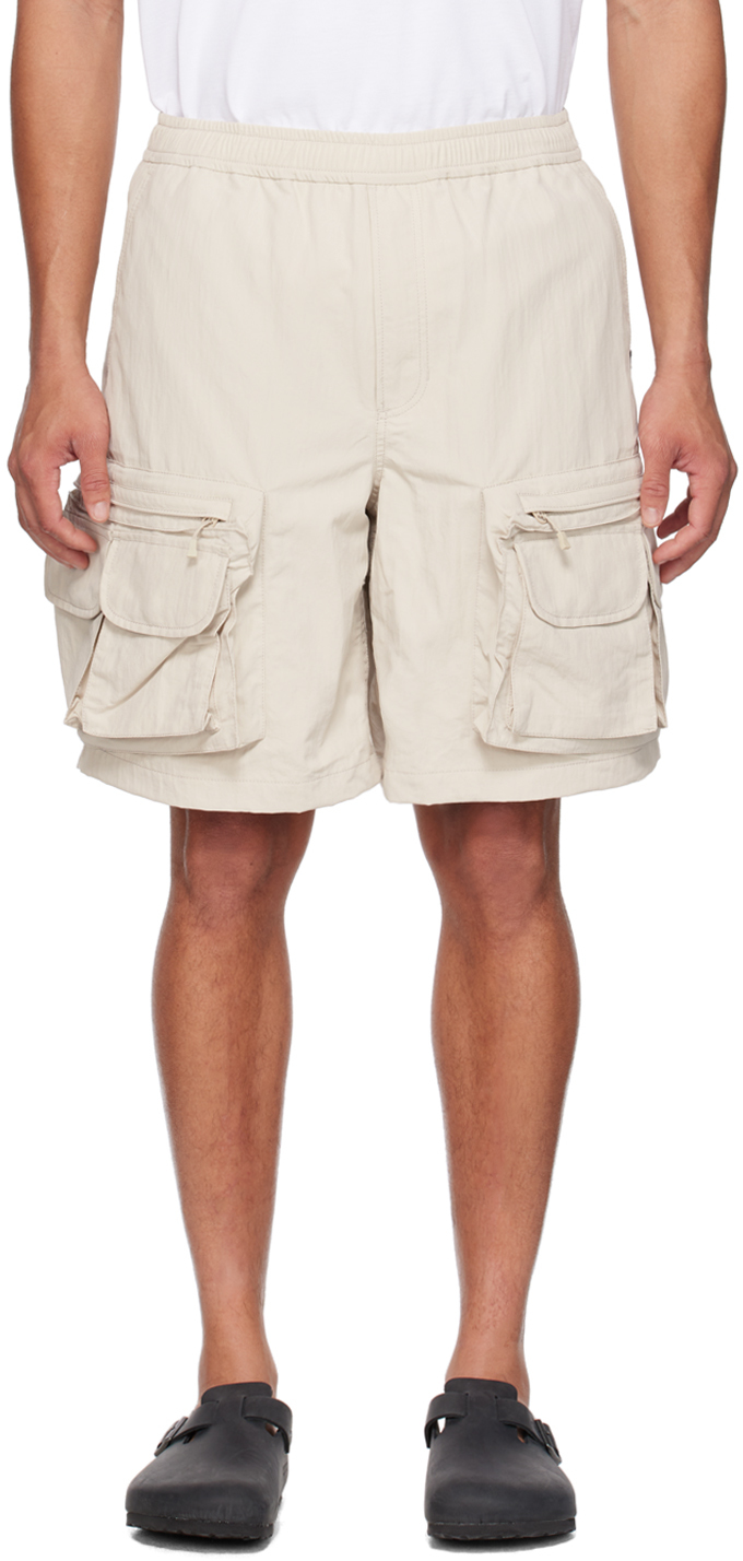 Beige Perfect Fishing Shorts