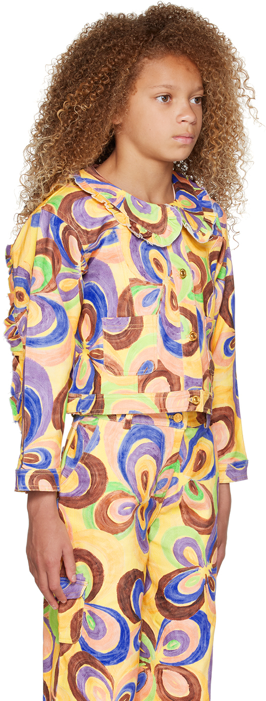 Shop Helmstedt Ssense Exclusive Kids Multicolor Ebi Jacket In Flower Print