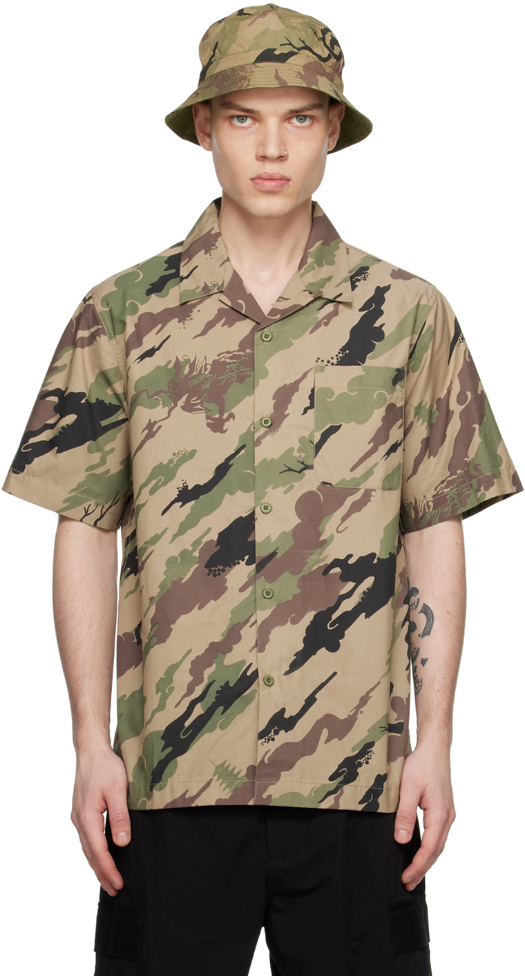 Maharishi Khaki Camouflage Shirt