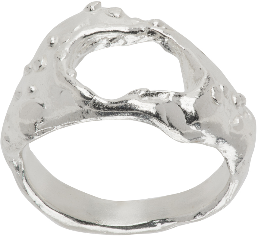Youth Silver Textured Ring