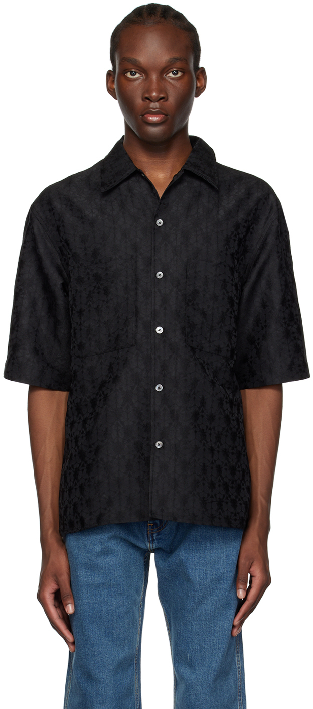 Black Geometry Shirt