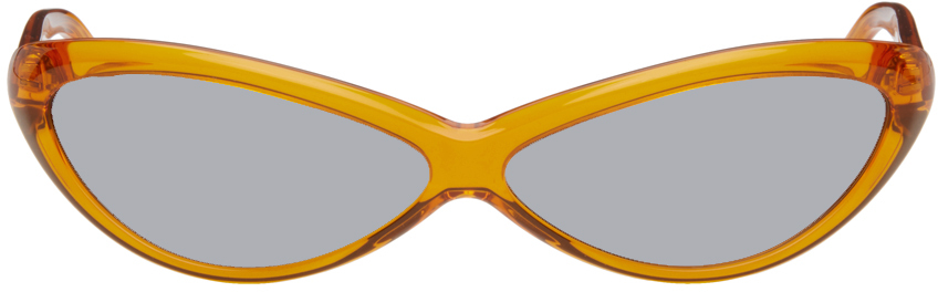 Kiko Kostadinov Nisse Sunglasses In Orange