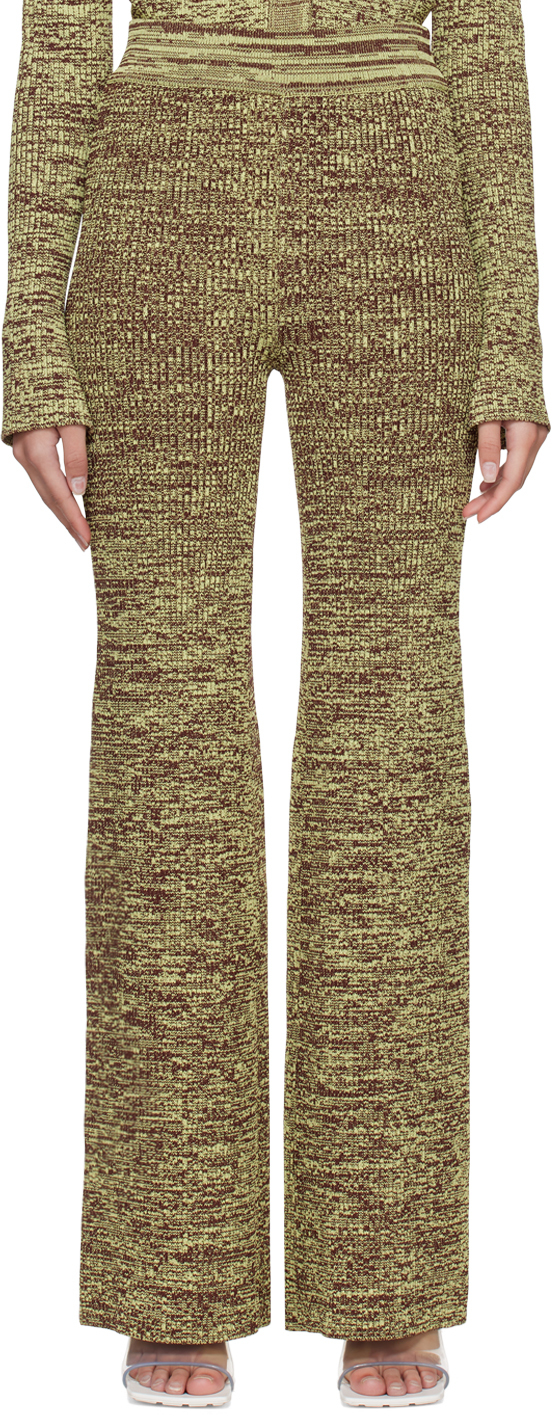 Remain Birger Christensen Green Straight Lounge Pants In 12-0435 Daiquiri Gre