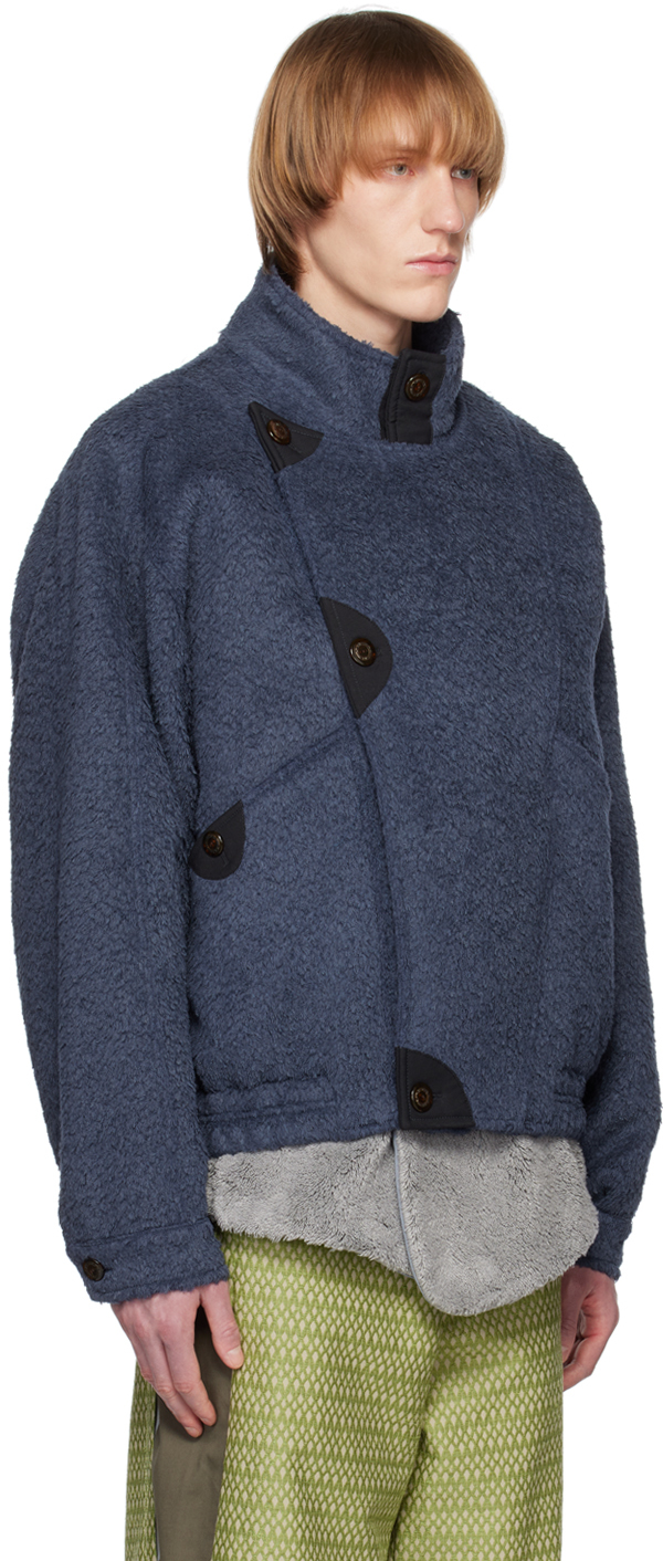 Kiko Kostadinov Blue Maersk Bomber Jacket