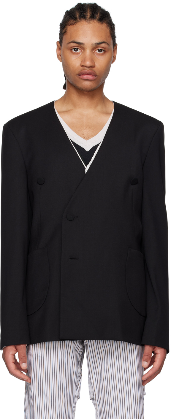 Black Orma Reversible Blazer