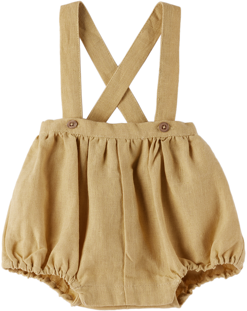 Baby Beige Musa Romper by Caramel on Sale