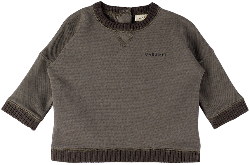 Caramel Baby Brown Spruce Sweatshirt In S23cd Cedar