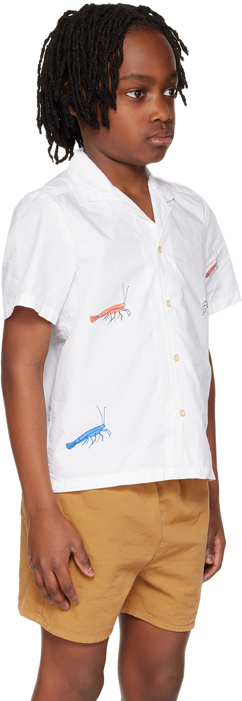 Morley Kids White Sault Densy Shirt In White