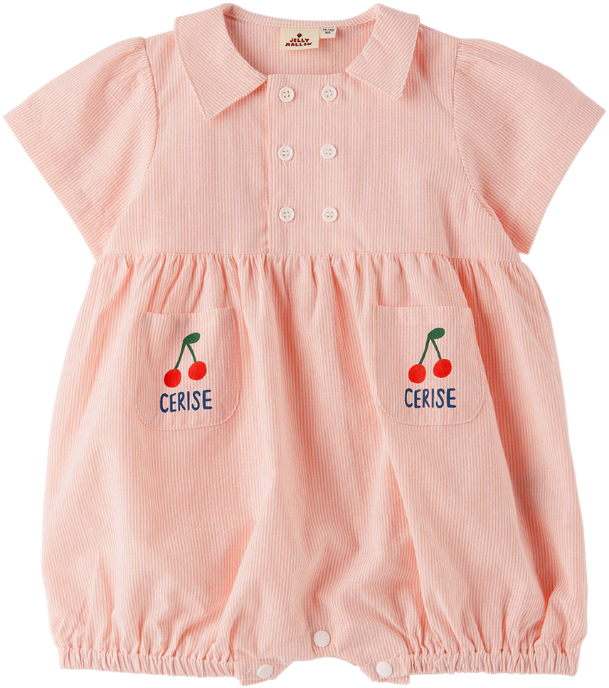 Jellymallow Ssense Exclusive Baby Pink Cerise Bodysuit