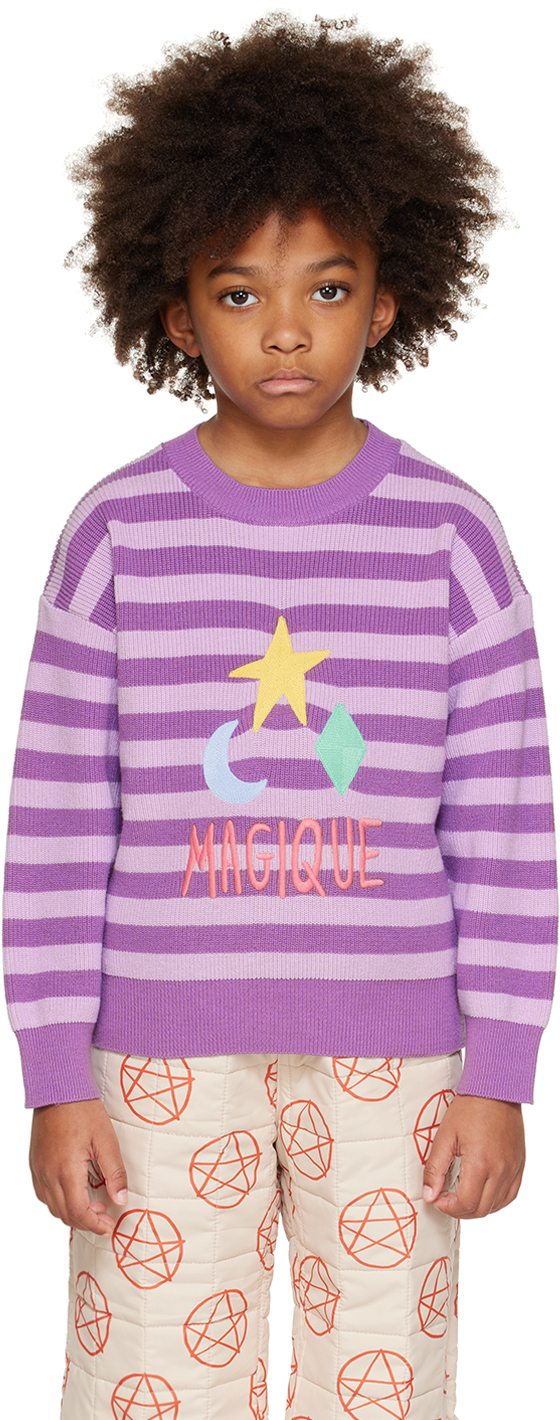 Jellymallow Ssense Exclusive Kids Purple Sweater