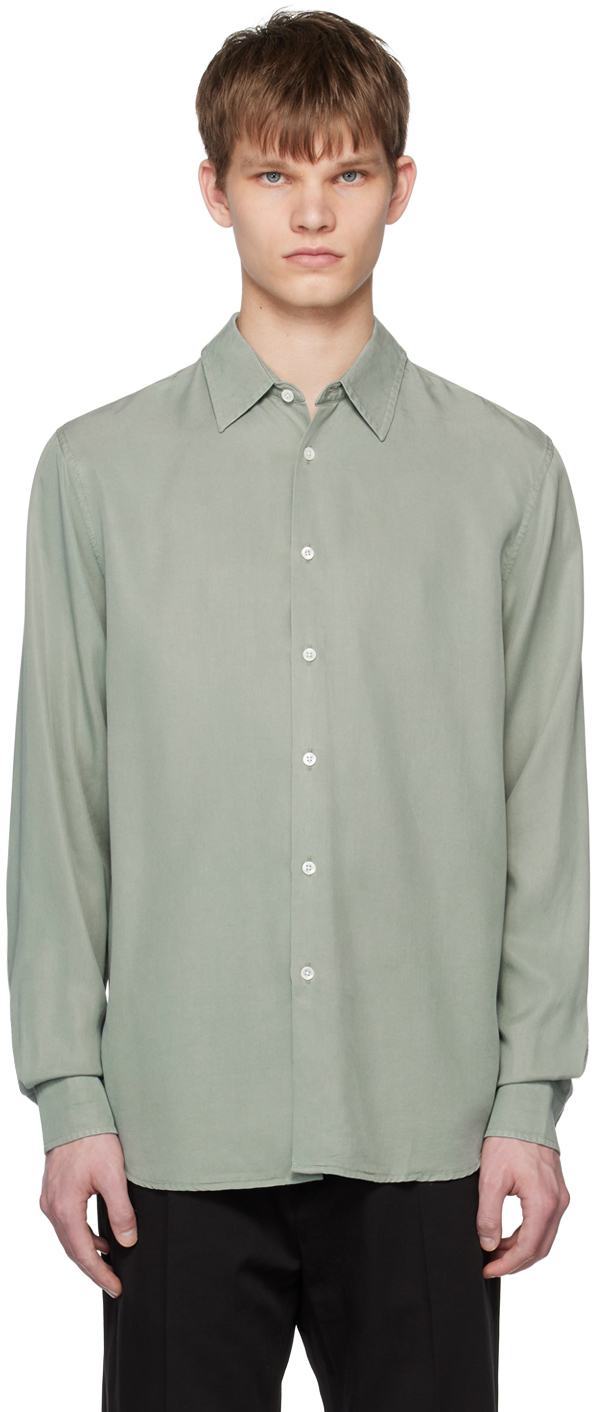 HOPE: Green Air Clean Shirt | SSENSE UK