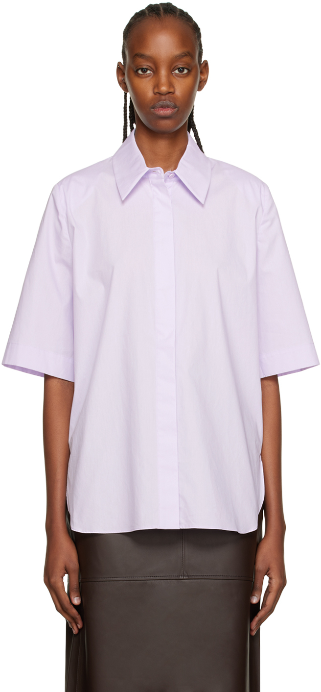 CAMILLA AND MARC: Purple Rene Shirt | SSENSE
