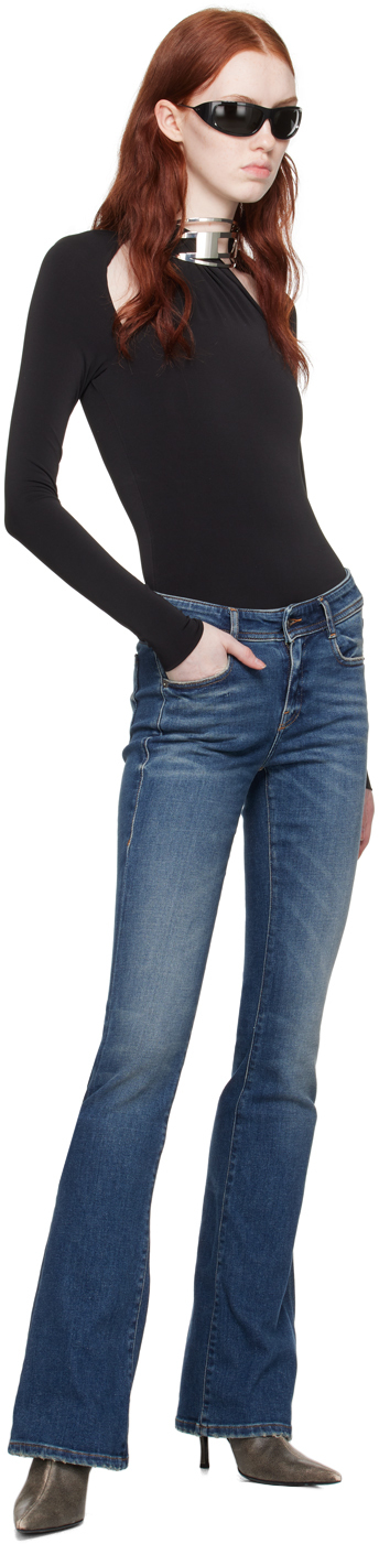 DIESEL BLACK T-SAFY BODYSUIT 