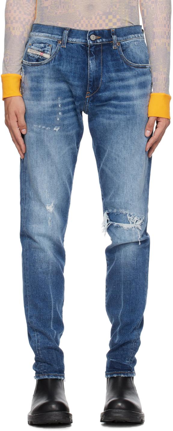 Shop Diesel Blue 2019 D-strukt Jeans