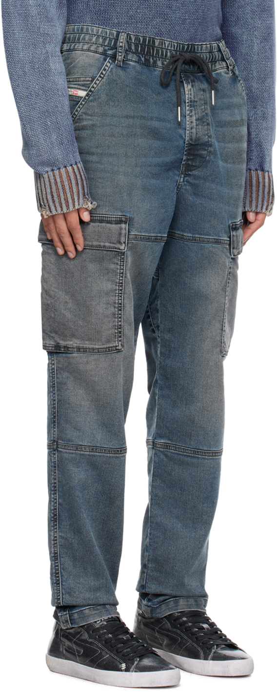 Diesel Blue D-Krooley Cargo Pants | Smart Closet