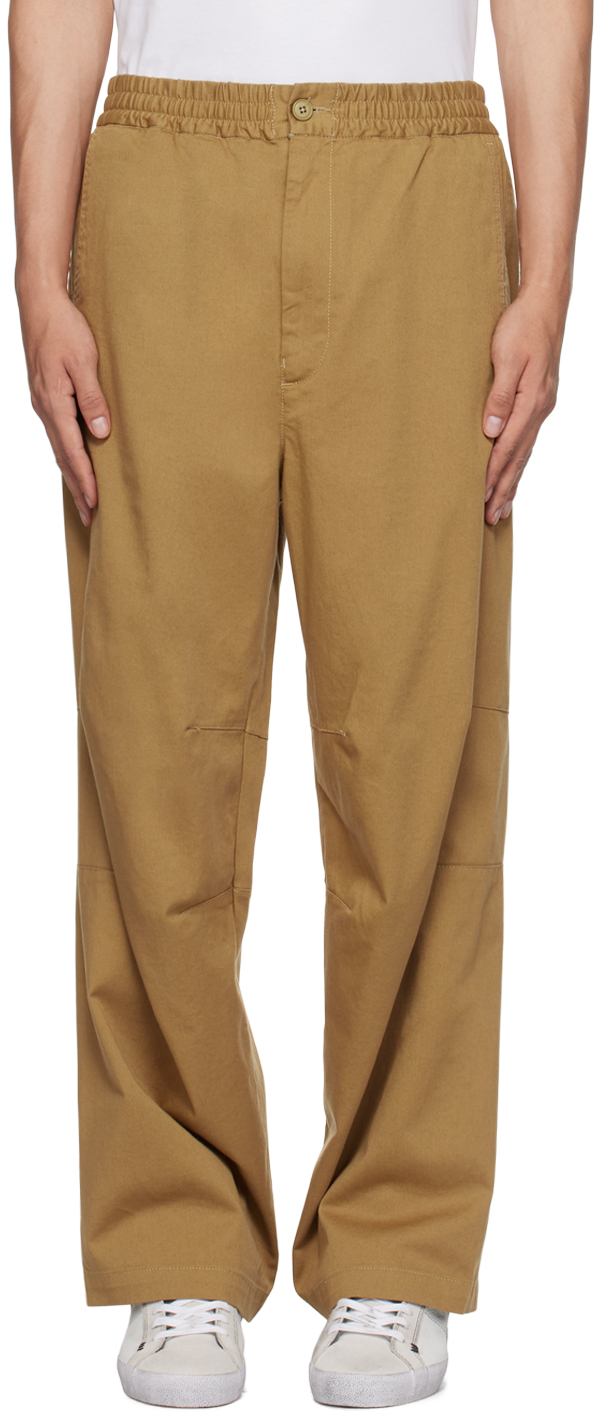 Diesel Tan P-jadd Trousers In 7bd