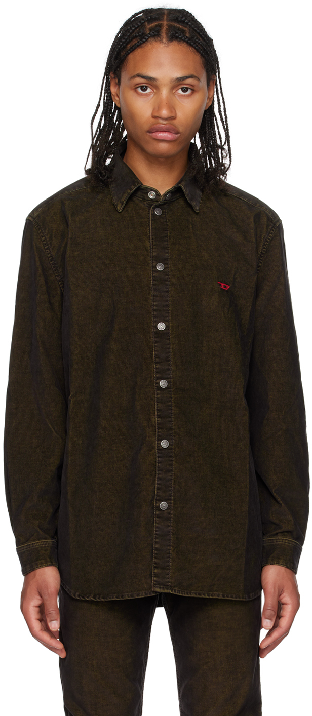 Brown D-Simply-Over Shirt