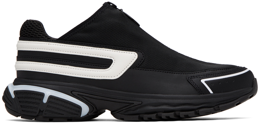 Black & White S-Serendipity Pro-X1 Zip X Sneakers