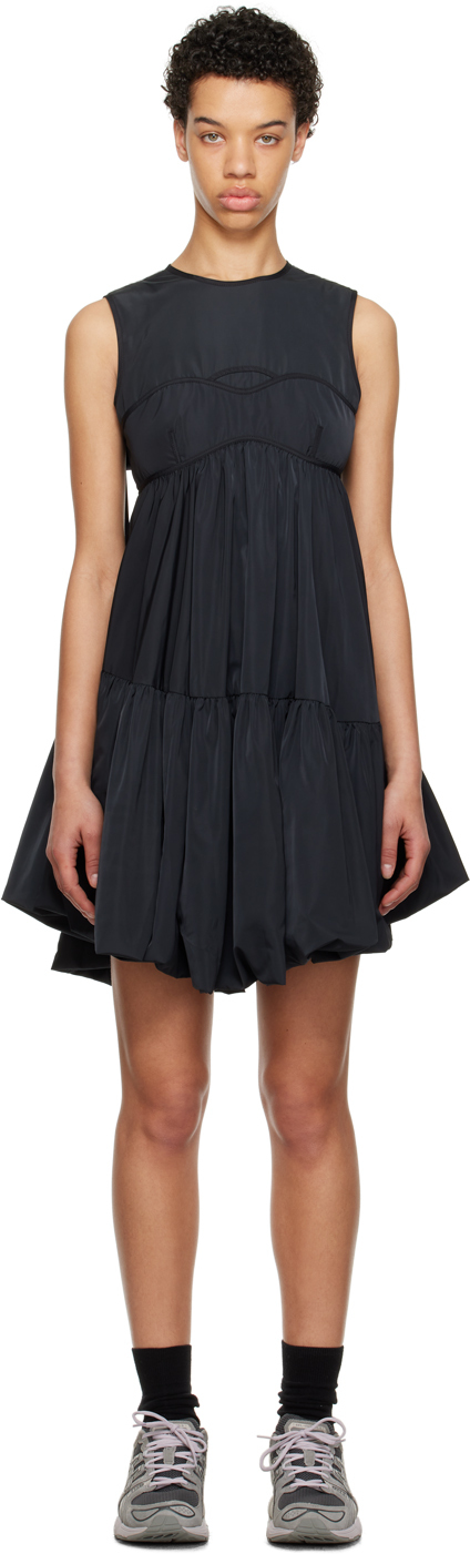 Black Divya Minidress