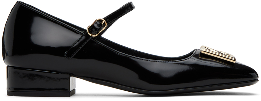 Dolce & Gabbana Black Logo Heels