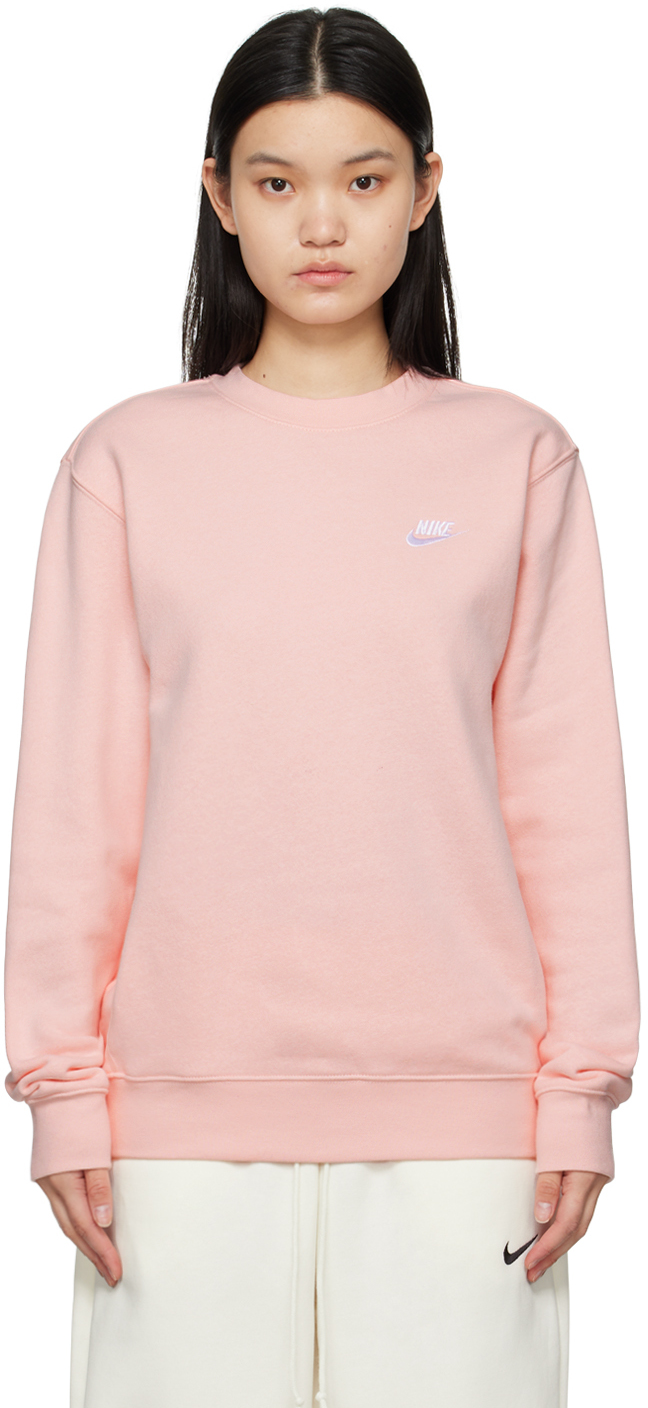 Nike: Pink Sweatshirt |