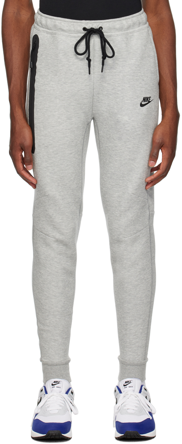 Nike: Gray Slim-Fit Sweatpants | SSENSE