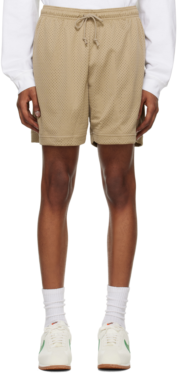 Nike Khaki Sportswear Authentics Shorts SSENSE