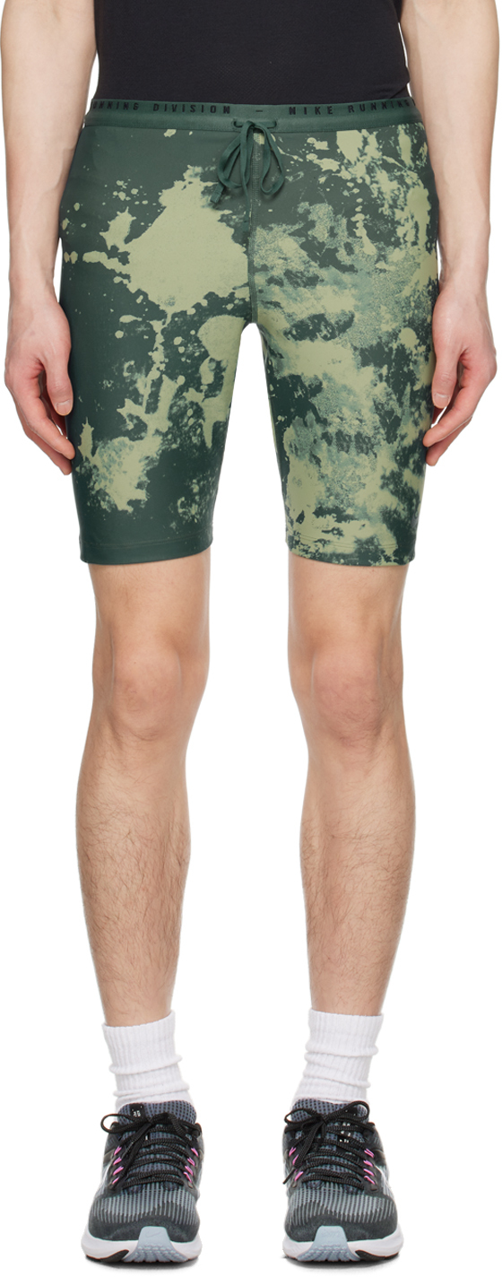 Nike Green Pinnacle Shorts In 309 Faded Spruce/ref