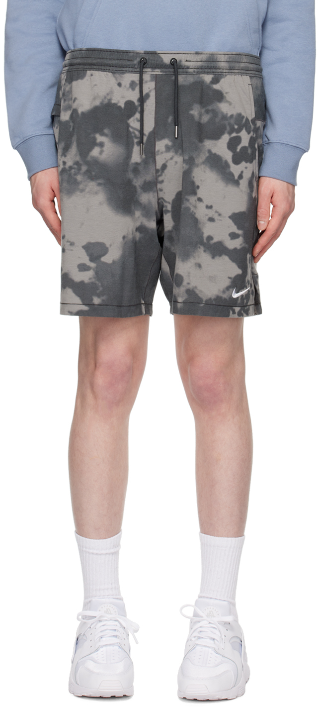 Nike Gray Dri-fit Shorts In 060 Anthracite/flat