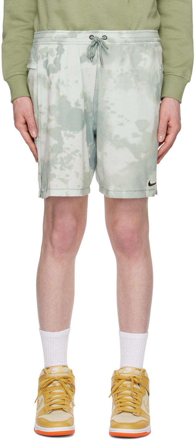 Nike Green Dri-fit Shorts In 330 Mica Green/light