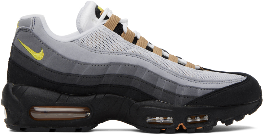 Nike: Gray & Black Air Max 95 Sneakers | SSENSE Canada