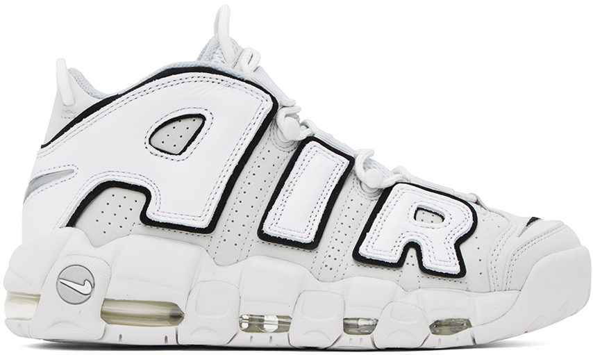 Leer Gaan Vliegveld Nike: Off-White Air More Uptempo '96 Sneakers | SSENSE