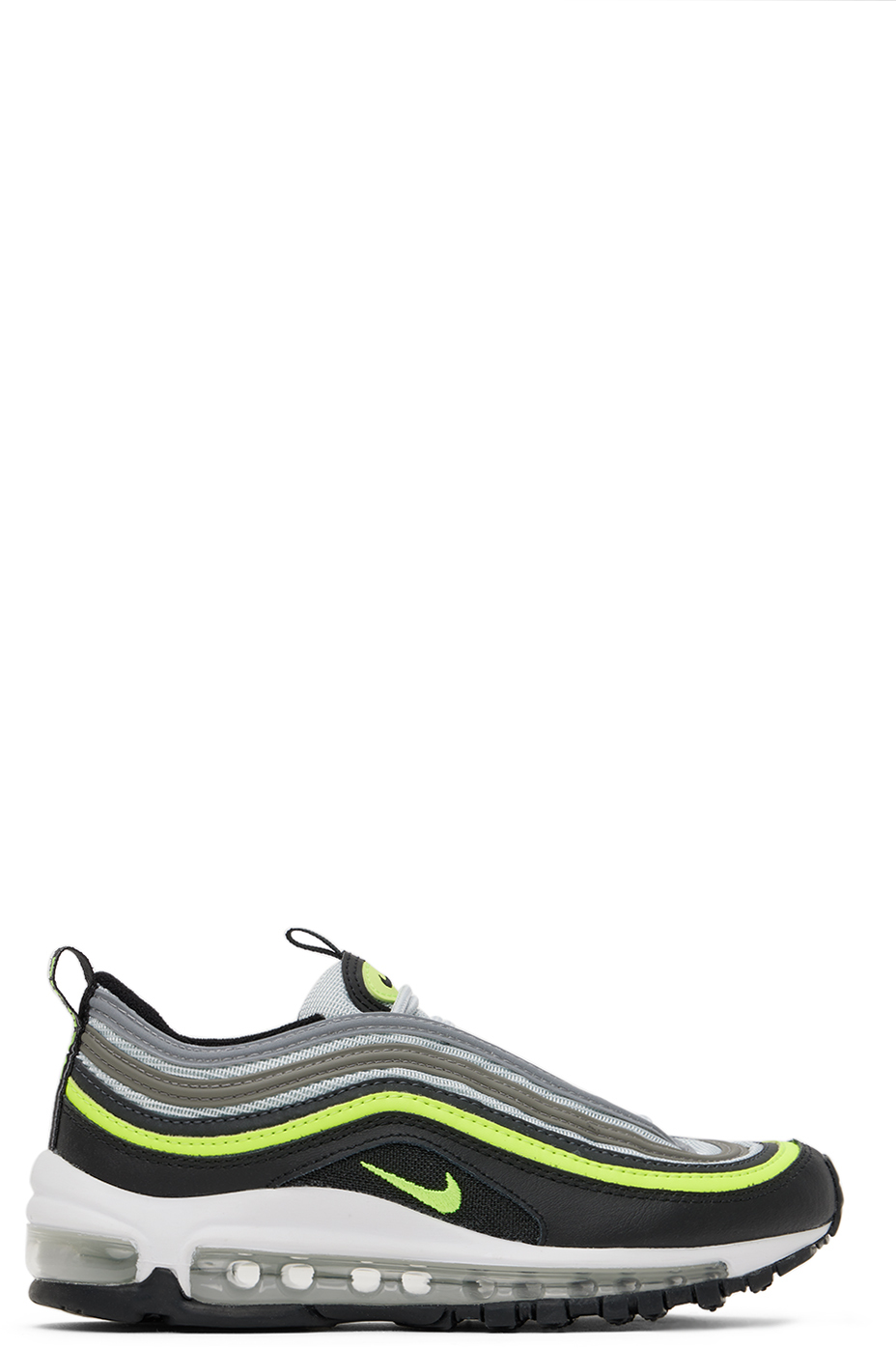 Nike Babies' Kids Gray & Black Air Max 97 Big Kids Sneakers In Grey