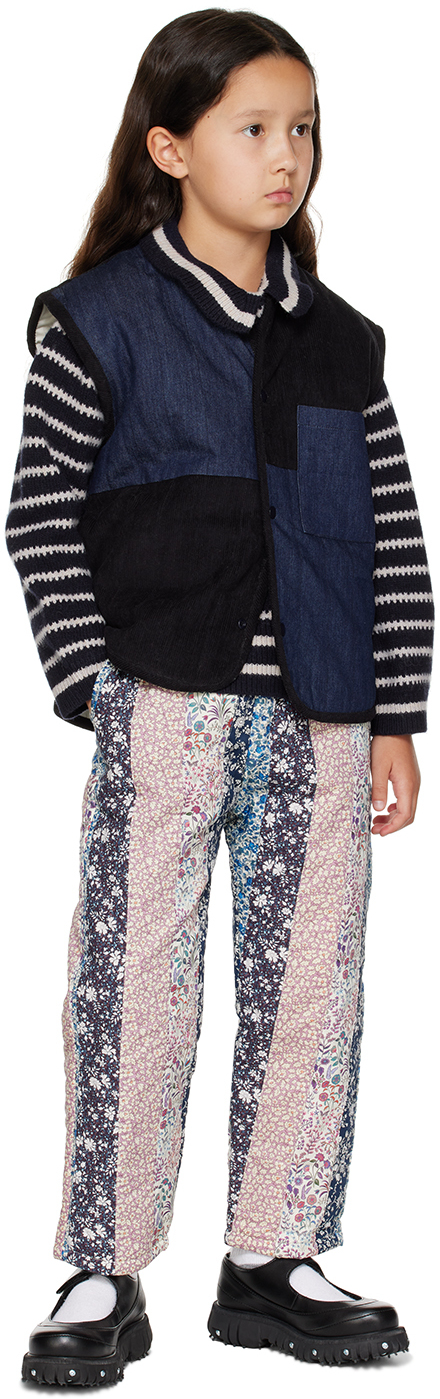 ESTHER KIDS BLUE & BLACK SKYE VEST 