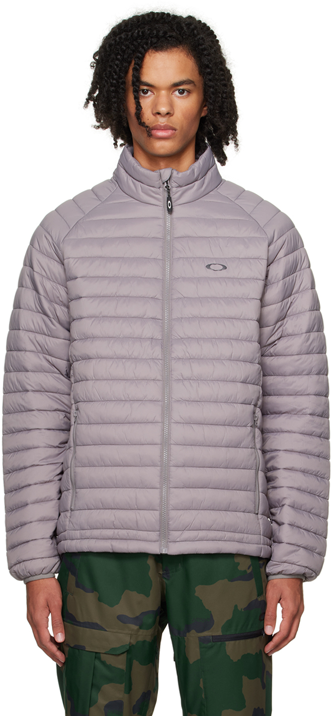 Oakley: Gray Omni Thermal Jacket | SSENSE