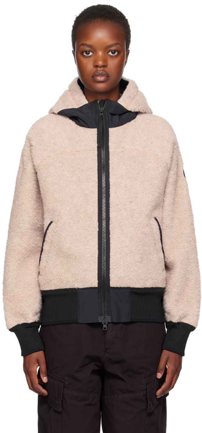 Shop Canada Goose Pink Simcoe Hoodie In 856 Lucent Rose