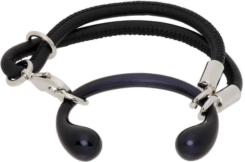 Black Buckle Bracelet