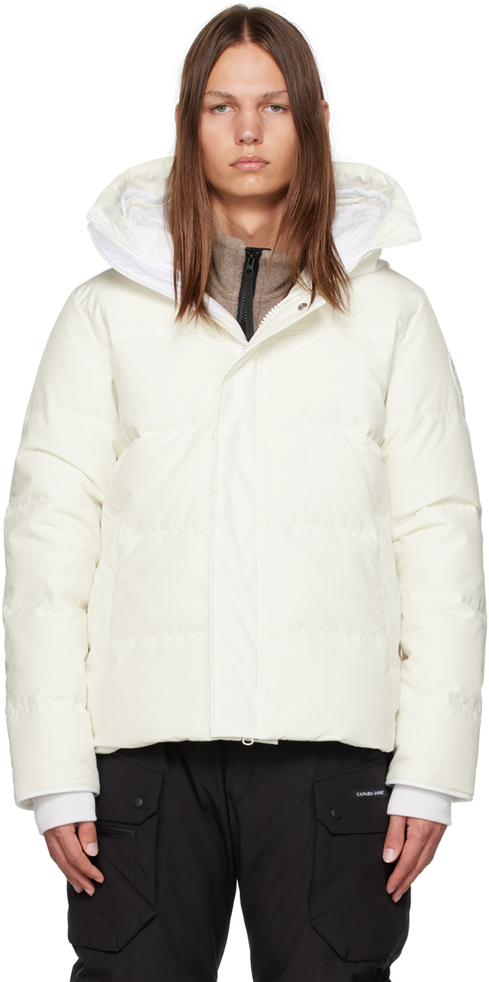 Y/Project SSENSE Exclusive White Canada Goose Edition Nanaimo Jacket  Y/Project