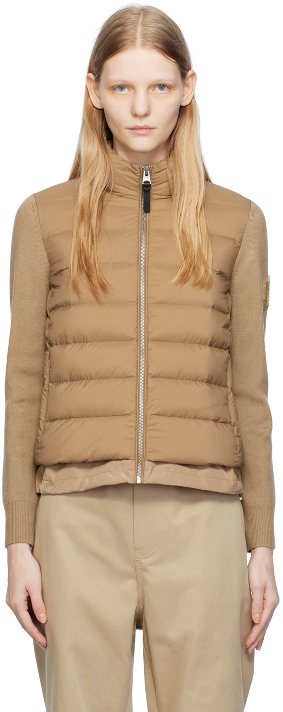 Mackage Tan Oceane Down Jacket SSENSE