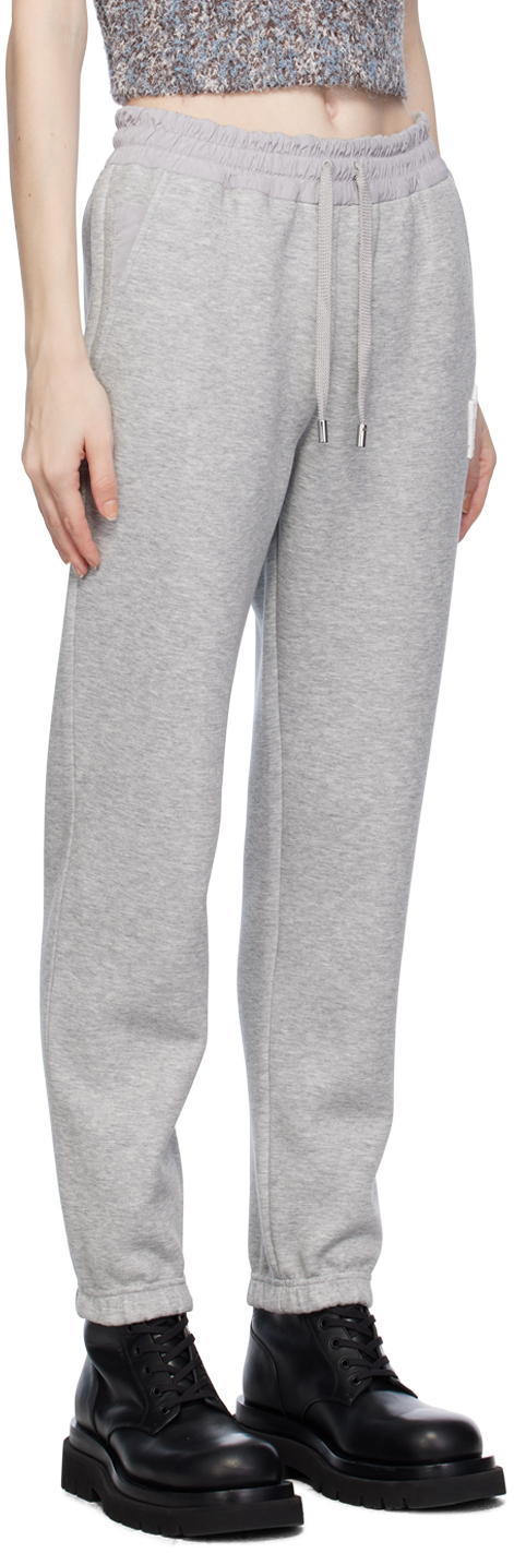 Mackage Gray Nev Lounge Pants In Light Grey Melange