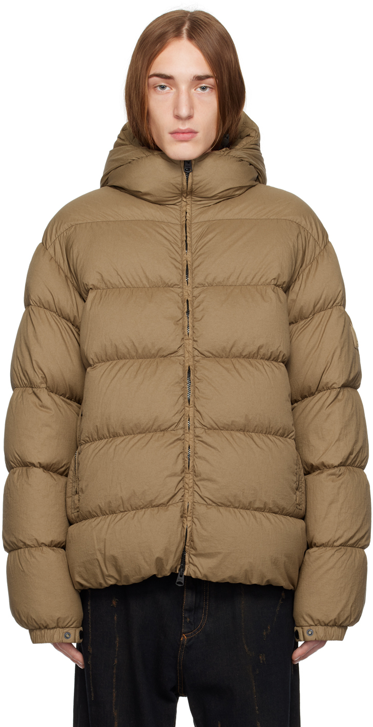 Khaki Adelmo-LC Down Jacket by MACKAGE on Sale