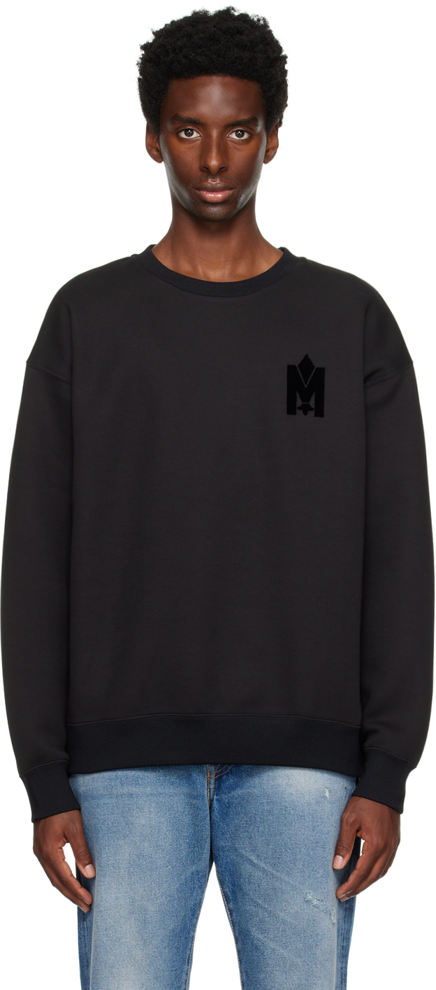 Shop Mackage Black Max Sweatshirt