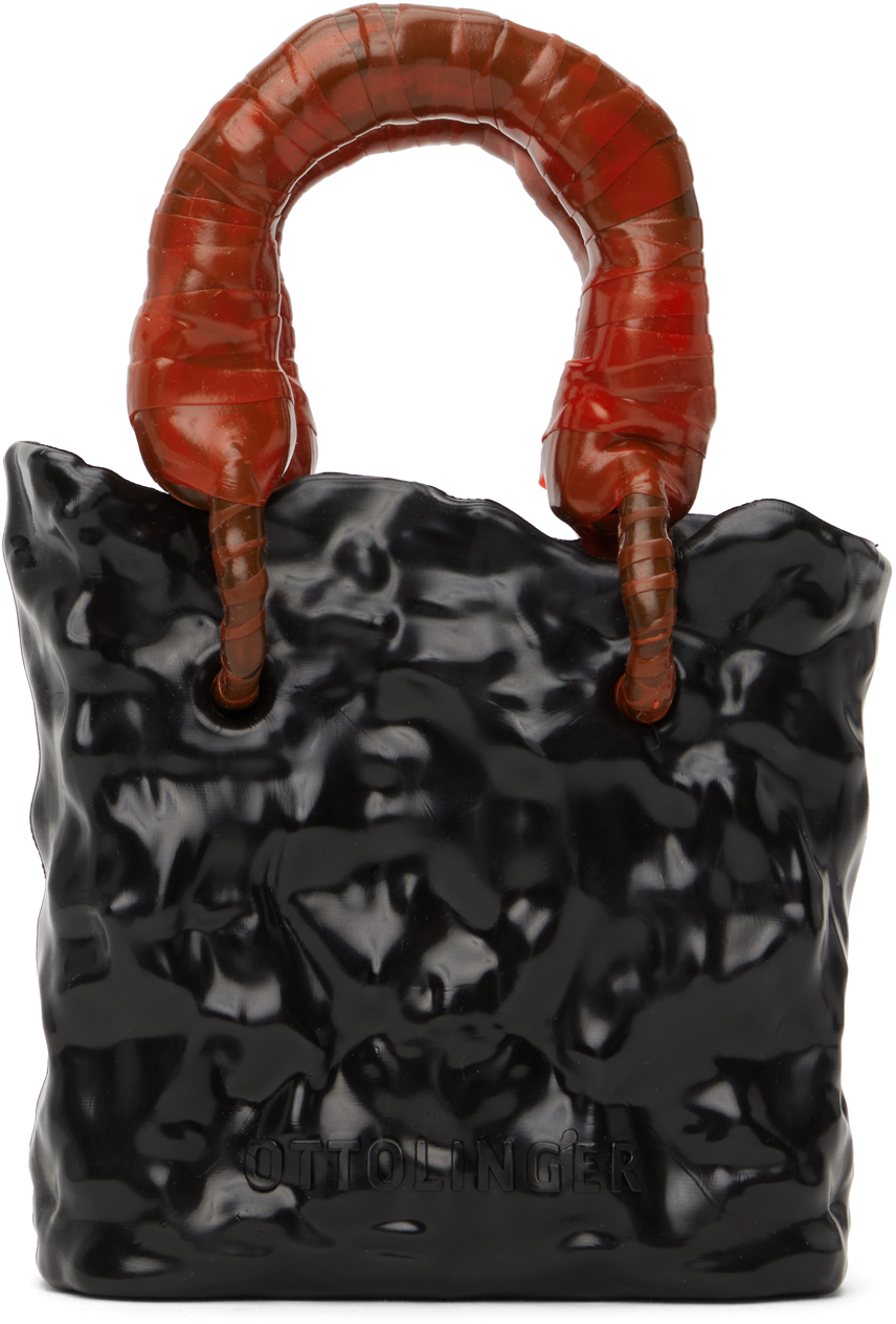 Ottolinger: Black Signature Ceramic Bag | SSENSE