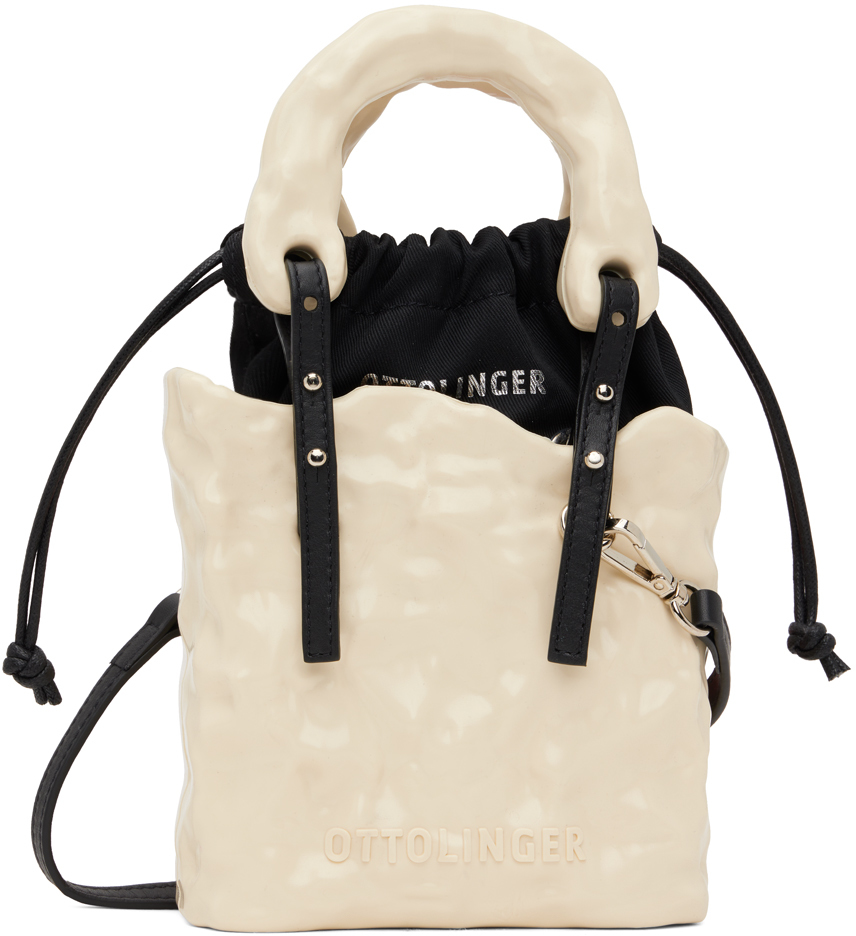Ottolinger — Signature Baguette Bag Sand Bows