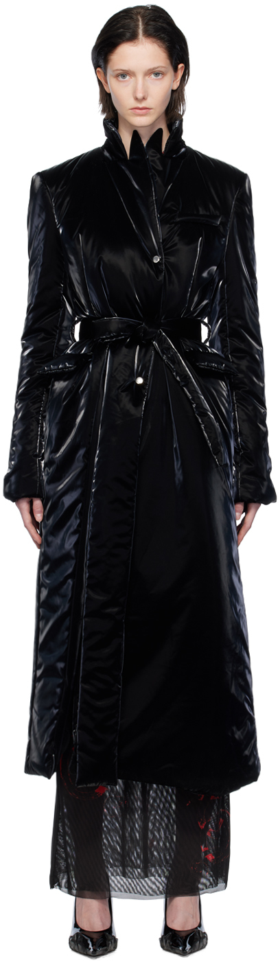 Black Vented Coat