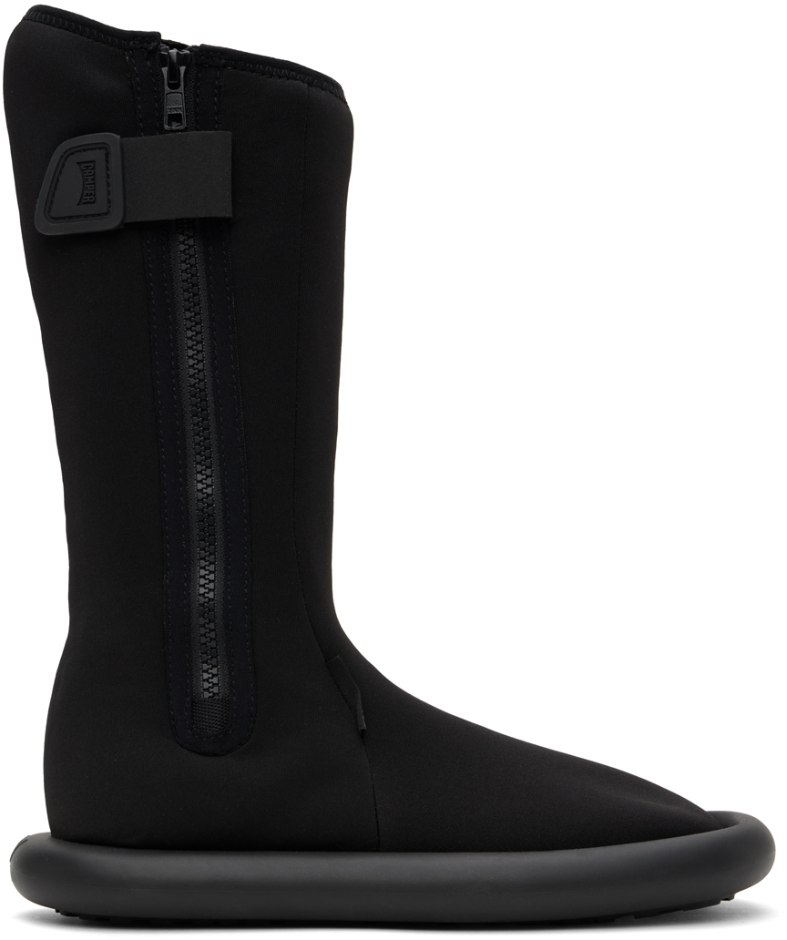 Ottolinger Black Camper Edition Together Boots In Black Black