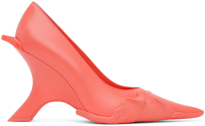 Pink Graphic Heels