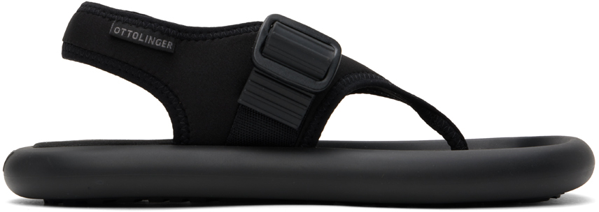 Ottolinger Black Camper Edition Together Sandals In Black Black