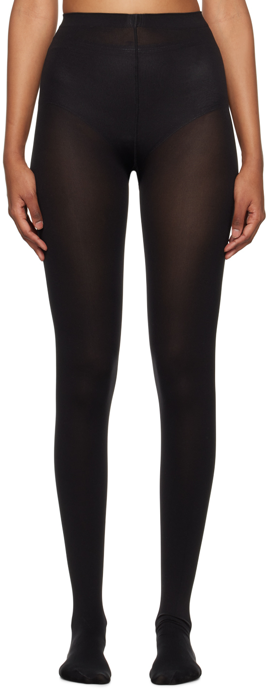 Wolford Geometric Stretch Tulle Tights