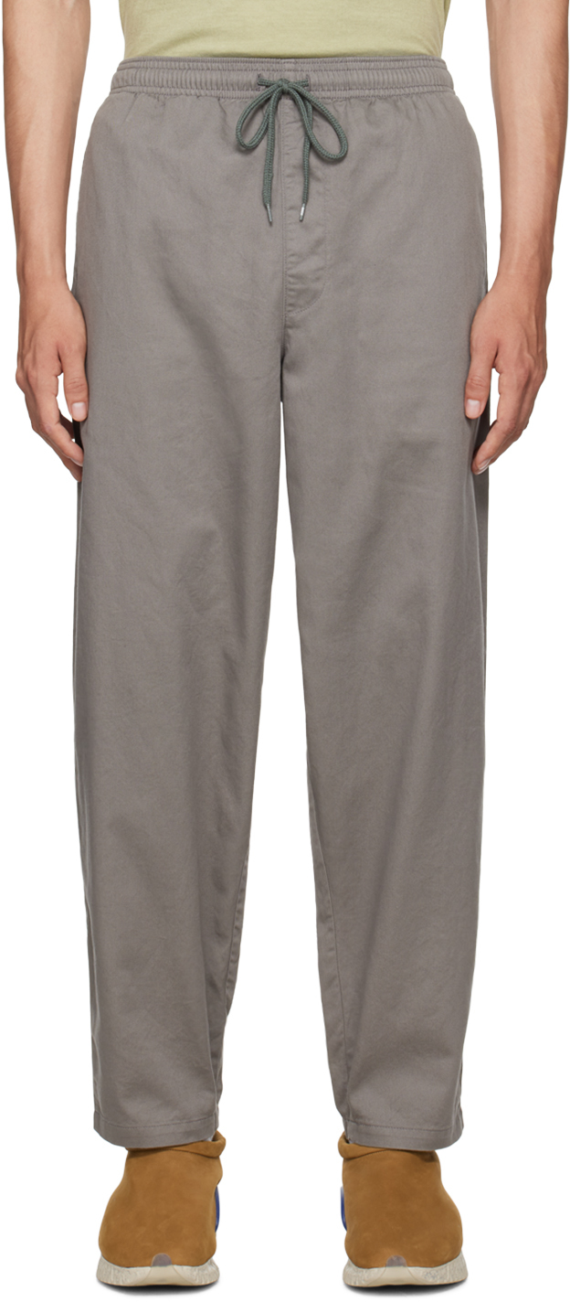 Neighborhood: Gray Easy Trousers | SSENSE